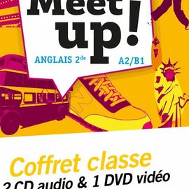 Anglais 2nd Let's Meet Up ! - Coffret Cd/Dvd