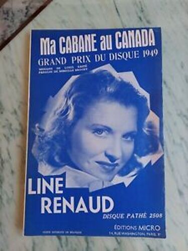Partition De Musique Ma Cabane Au Canada