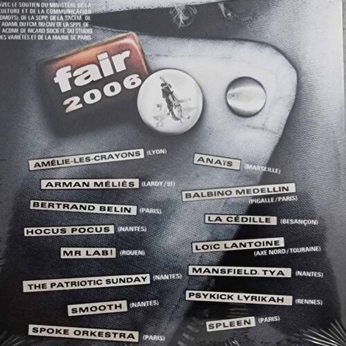 Cd Fair 2006 (Compilation Des 15 Lauréats De L'année)