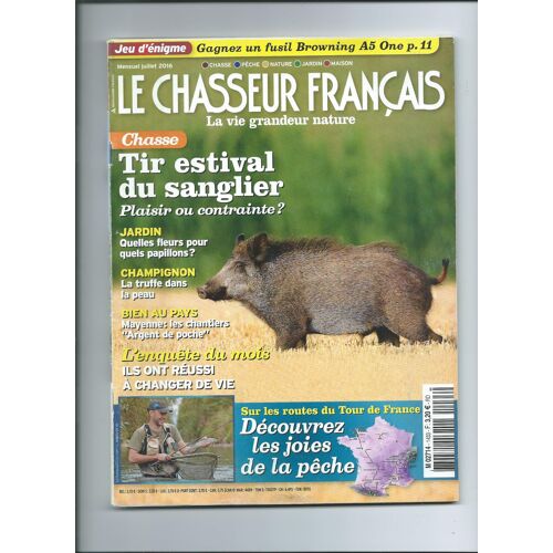 Le Chasseur Français La Vie Grandeur Nature , Tir Estival Du Sanglier N° 1433