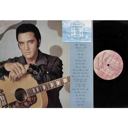 33 Tours Usa Elvis Command Performance 16 Live Inédits