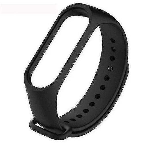 Bande De Montre Tpu Souple Pour Xiaomi Mi Band 4 (Montre Non Incluse) -Noir