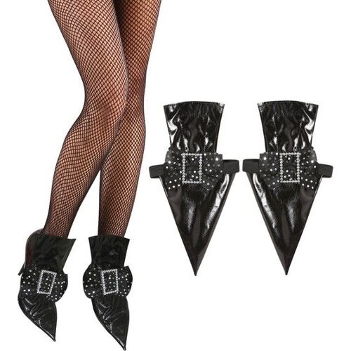 Sur Chaussures Sorcière Femme Halloween Taille Unique