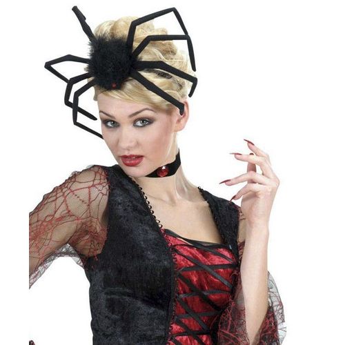 Coiffe Araignée Modelable Adulte Halloween