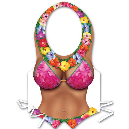 Tablier Plastique Femme Hawaï