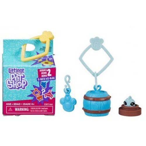 Littlest Pet Shop Collection Surprise Serie 2 : Le Poisson 2-B37 + Habitat - Figurines Petshops - Jouet Fille