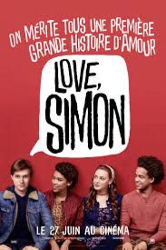Love Simon - Greg Berlanti - Nick Robinson-- Josh Duhamel - Affiche De Cinéma Pliée 60x40 Cm