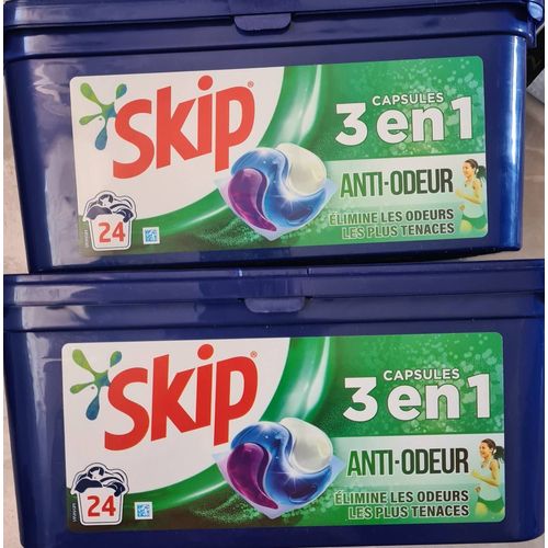 Skip 3-1 anti odeur.2x24 capsules