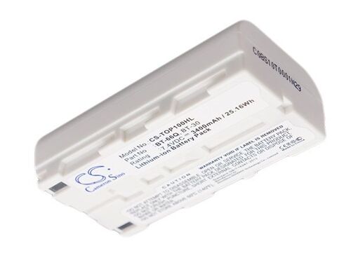 Batterie Li-Ion 7,4v 3400mah / 25.16wh Type Bt-30, Bt-62q, Bt65q, Bt66q, Bt-66q,Z1007 Pour Topcon Fc100, Fc-100, Fc-120, Fc-200, Fc2000, Fc-2200, Fc-2500, Field Controller Fc100, Field Controller Fc20