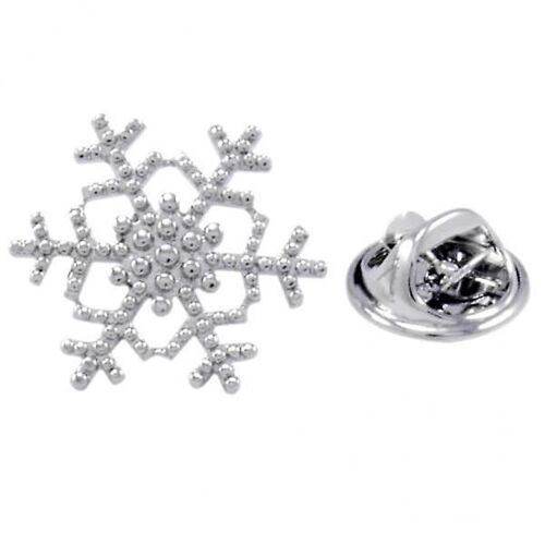 4x Broche De Noël Flocon De Neige Corsage Banquet Collier Épingles Ornements De Mariage