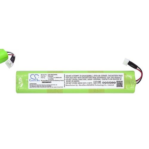 Batterie Ni-MH 7,2v 2000mAh / 14.40Wh type EU-BT00003000-B pour TDK Life On Record A34, Life On Reco