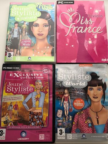 Lot 2cd Et 2 Dvd Jeune Styliste 2-4-5 Et Devenir Miss France 