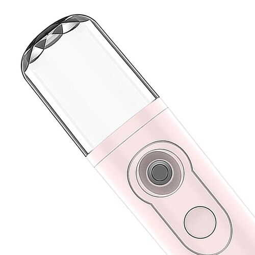 2Pcs Portable Facial Humidifier Rechargeable Moisture Face Sprayer Skin Care
