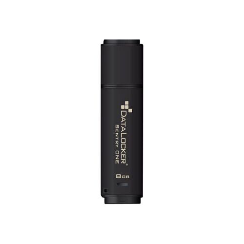 DataLocker Sentry ONE - Clé USB - chiffré - 8 Go - USB 3.1 Gen 1 - FIPS 140-2 Level 3 - Conformité TAA