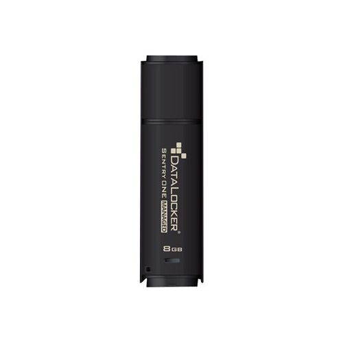 DataLocker Sentry ONE Managed - Clé USB - chiffré - 8 Go - USB 3.1 Gen 1 - FIPS 140-2 Level 3 - Conformité TAA