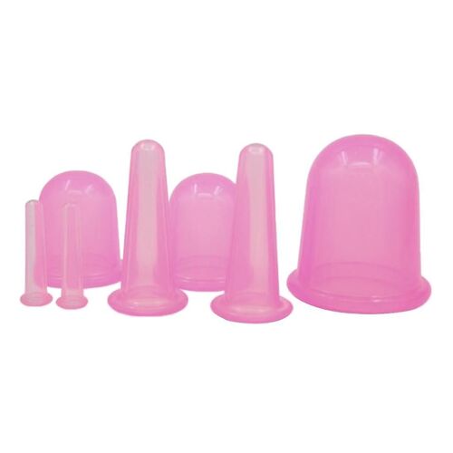 7in1 Anti-Cellulite Aspirateur Aspirateur Cou Massage De La Poitrine Ensemble De Thérapie Par Ventouses