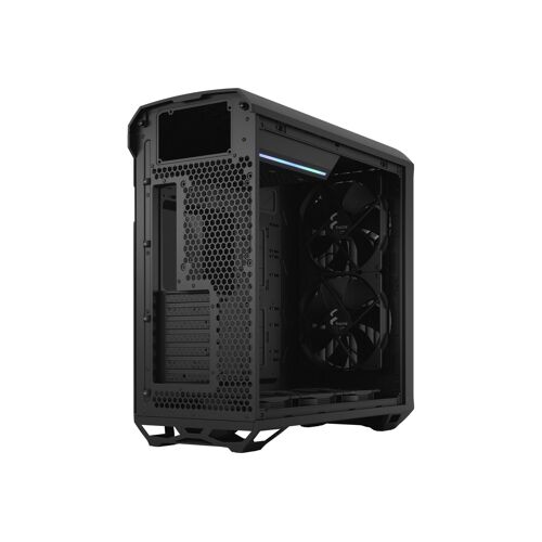 Fractal Design Torrent - Tour - ATX étendu - panneau latéral fenêtré (verre trempé) - pas d'alimentation (ATX) - noir - USB/Audio