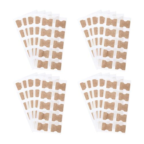 4x50 Pcs Ongle Incarné Correcteur Autocollant Traitement Correction Pédicure Clair 