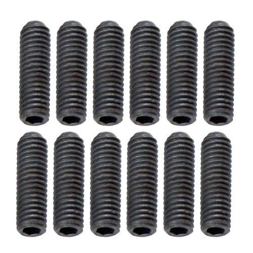 12pieces Black Tremolo Bridge & Saddle Locking Screws For Guitar Bass Parts