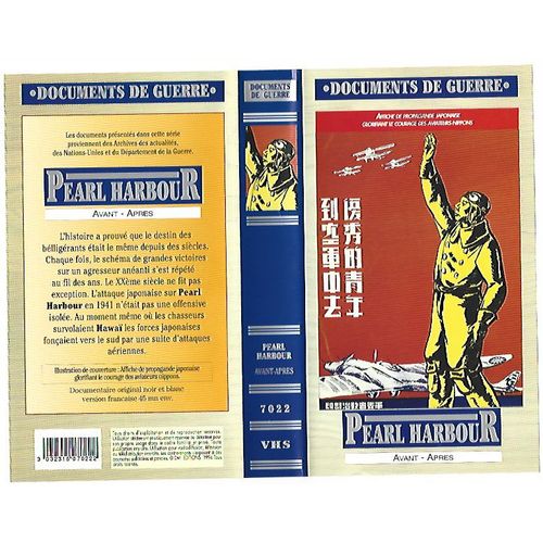Pearl Harbour Avant - Apres - Vhs - Documents De Guerre