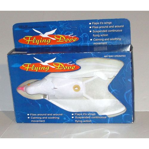 mouette pigeon colombe volante figurine suspendu tournante animé flying dove