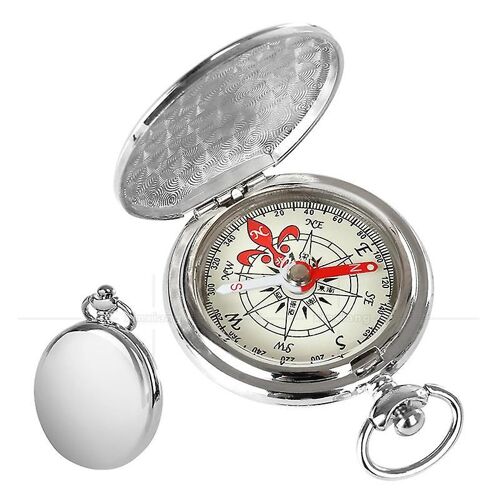 Montre De Poche À Rabat, Boussole De Navigation Portable Pour Randonnée, Lumineuse Dans L'obscurité