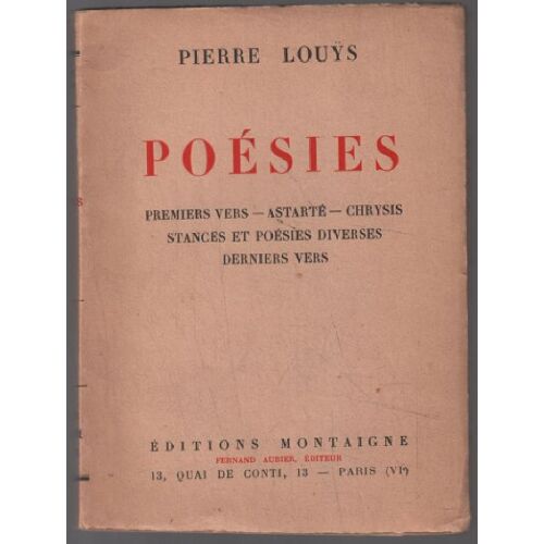 Poésies