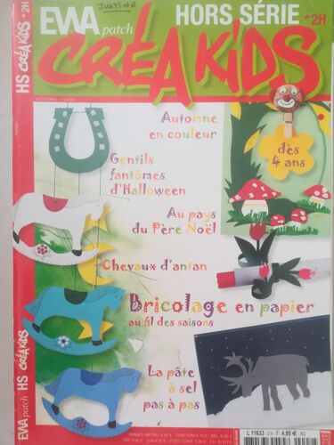 Ewa Patch Hors Série Créa Kids N°2h Bricolage En Papier Au Fil Des Saisons