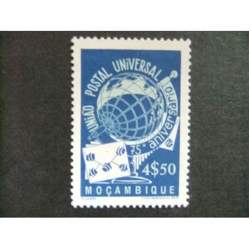 Mocambique Mozambique 1949 U .P .U . Yvert 384 * Mh