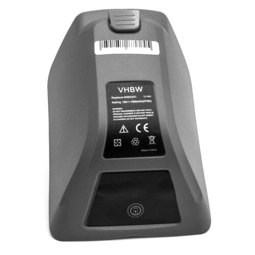 vhbw Batterie dévidoir mural tuyau compatible avec Gardena 8025-20 (35m Roll-up) - Remplacement pour Gardena 008A231 (1500 mAh, Li-Ion, 18 V)