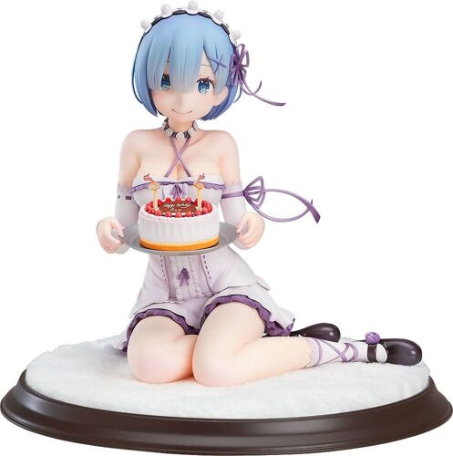 Re:Zero -Starting Life In Another World- Statuette Pvc 1/7 Rem Birthday Cake Ver. 13 Cm