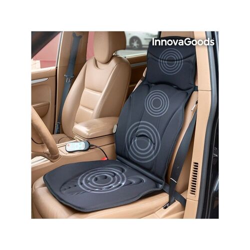 Siège De Massage Thermique Shiatsu Innovagoods 20w Noir