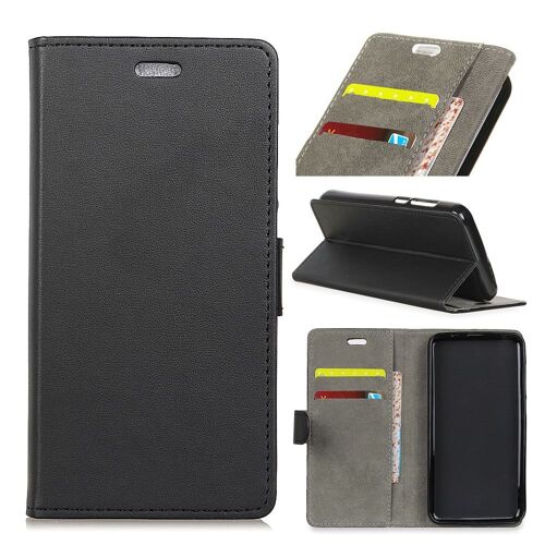 Etui type portefeuille noir ZenFone-MAX (M2) ZB633KL