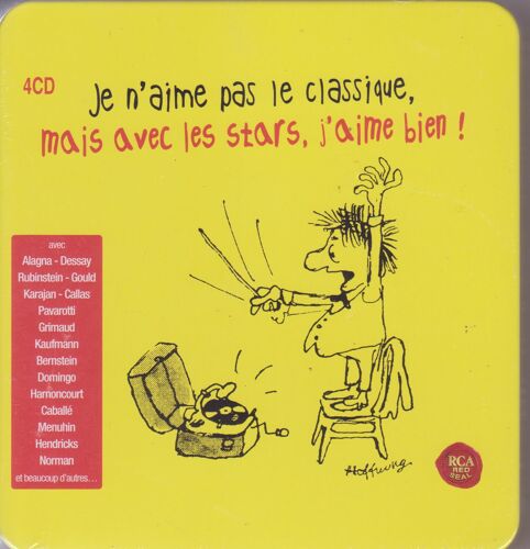 Coffret 4xcds Je N'aime Pas Le Classique, Mais Avec Les Stars, J'aime Bien !