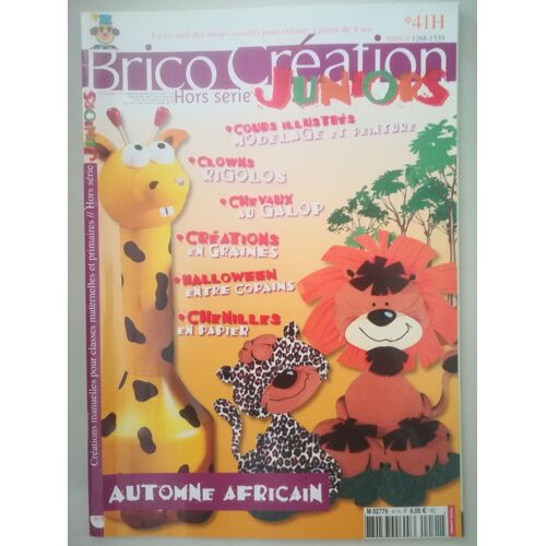 Brico Création Juniors Hors Série 41h Automne Africain