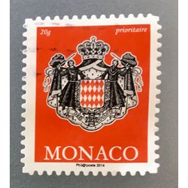 Timbre Oblitéré Monaco 2014