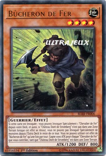 Yu-Gi-Oh! - Blrr-Fr006 - Bûcheron De Fer - Ultra Rare