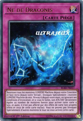 Yu-Gi-Oh! - Blrr-Fr017 - Né De Draconis - Ultra Rare