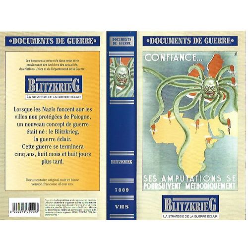 Blitzkrieg La Strategie De La Guerre Eclair - Vhs - Documents De Guerre