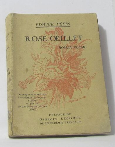 Rose-Oeillet Roman-Poème