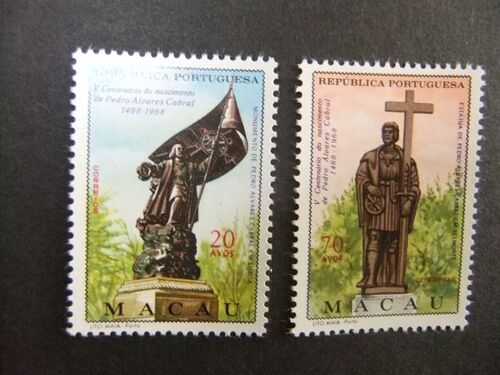 Macao Macau 1968 Pedro Alvarez Cabral Descubridor De Brasil Yvert 414 / 15 * Mh