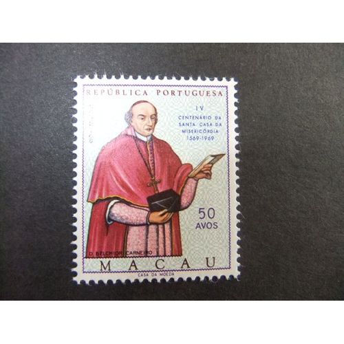 Macao Macau 1969 D . Belchior Carneiro Yvert 419 * Mh