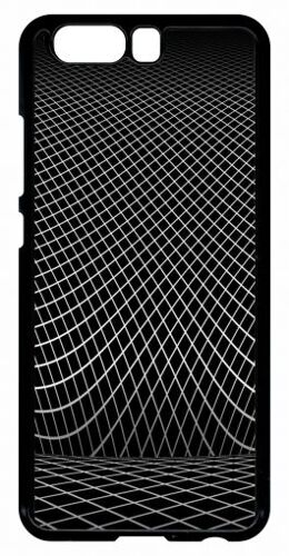 Coque - Black squarred - compatible avec huawei Ascend P10 - Plastique - bord Noir