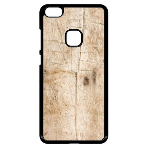 Coque - Bois - compatible avec huawei Ascend P10 Lite - Plastique - bord Noir