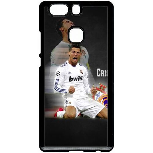 Coque - Christiano ronaldo - compatible avec huawei Ascend P9+ - Plastique - bord Noir