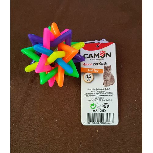 Balle Silicone Avec Clochette Pour Chat