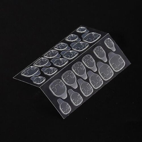 Jelly Tabs Nail Tabs Glue Nail Sticker Pour Press On Nails Double-Face False Nail Tips Adhésif Imperméable À L'ongle 