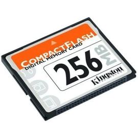 Kingston - Carte mémoire flash - 256 Mo - CompactFlash - pour Brother HL-7050; HP Pavilion Media Center m1150, m1180, m1250, m1261, m1270, m1280, m7070