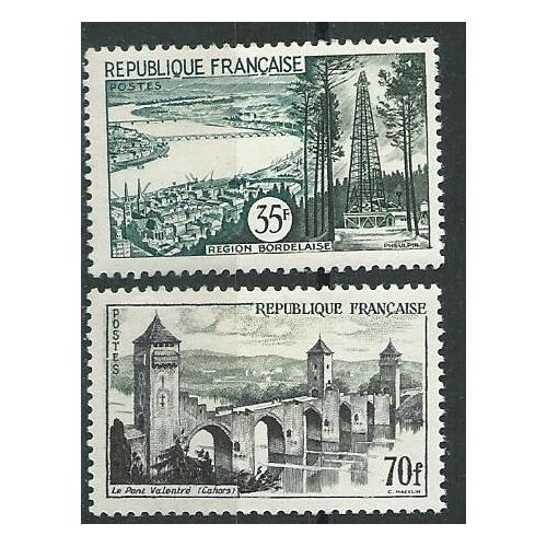 Série Touristique 1957. Type De 1955 Avec Charnière* N° 1118, 1119