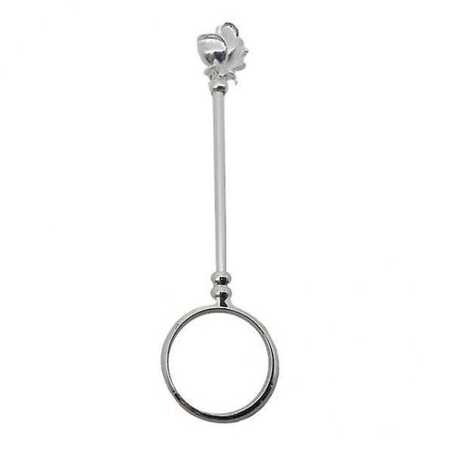 5xsmoking Cigarette Finger Ring Smoker Cigarette Hand Holder S Silver